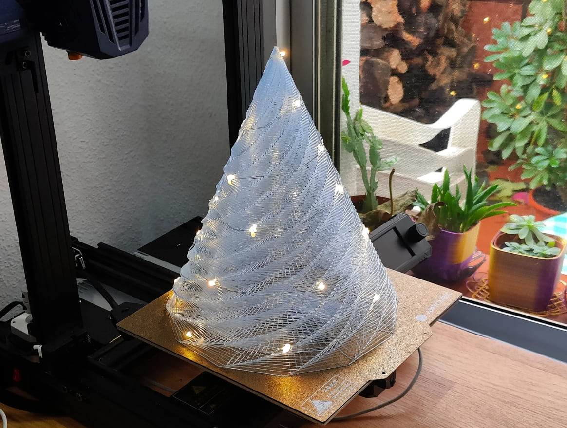 3d printed christmas tree